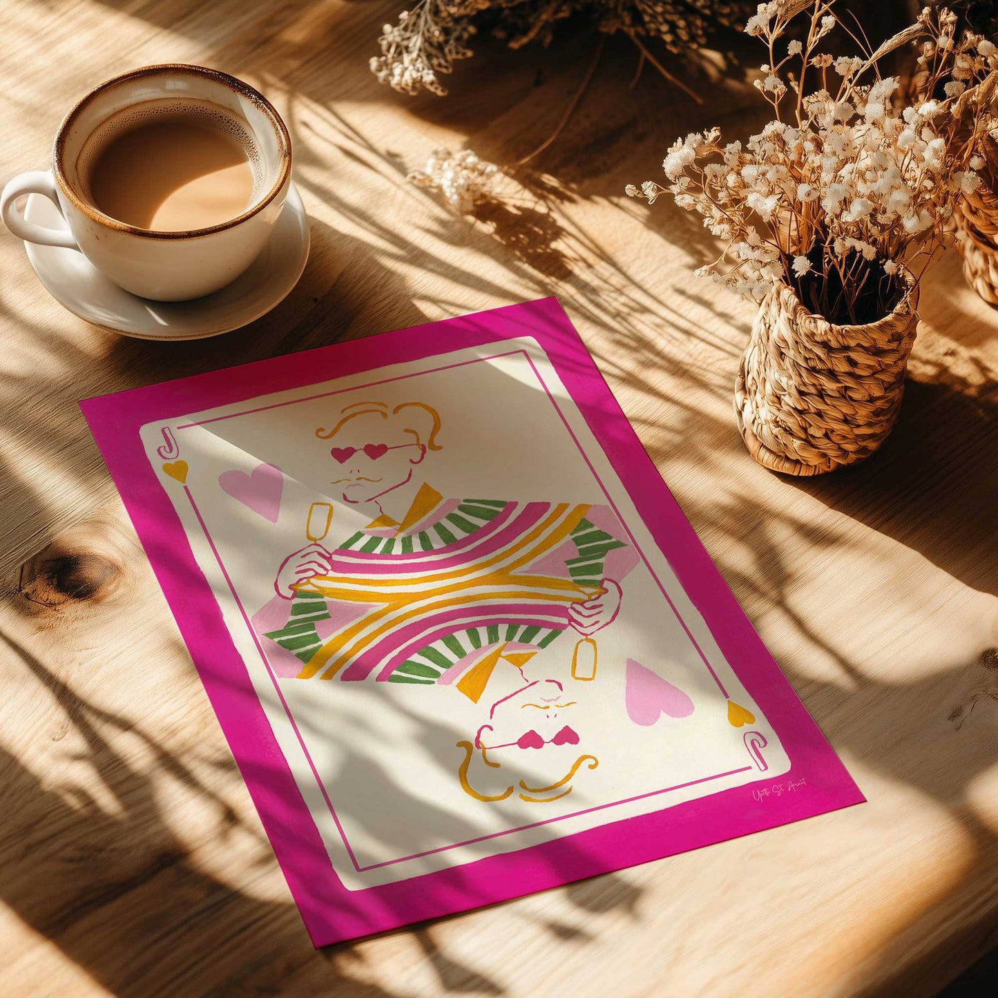 [Color:Rolled Print], Picture of close up of art