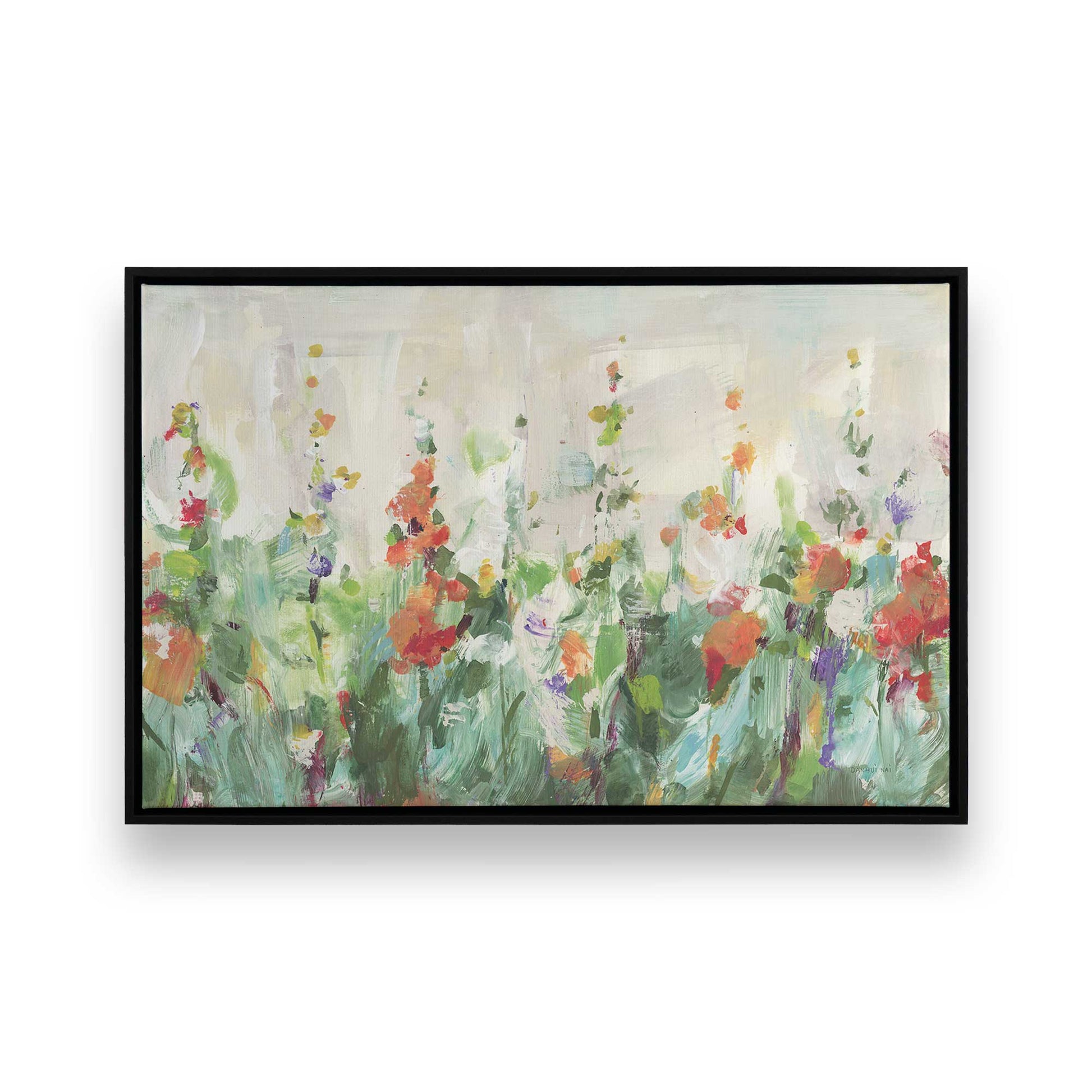 [Color:Satin Black], Picture of art in a Satin Black frame