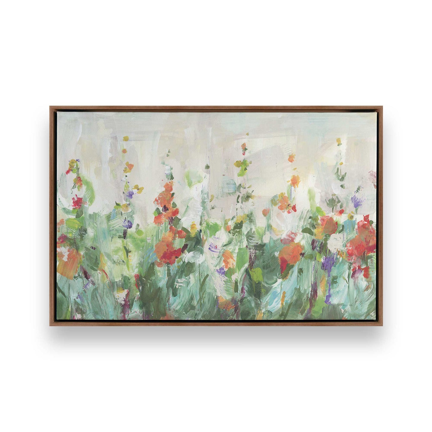 [Color:Walnut], Picture of art in a Walnut frame
