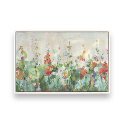 [Color:Opaque White], Picture of art in a White frame