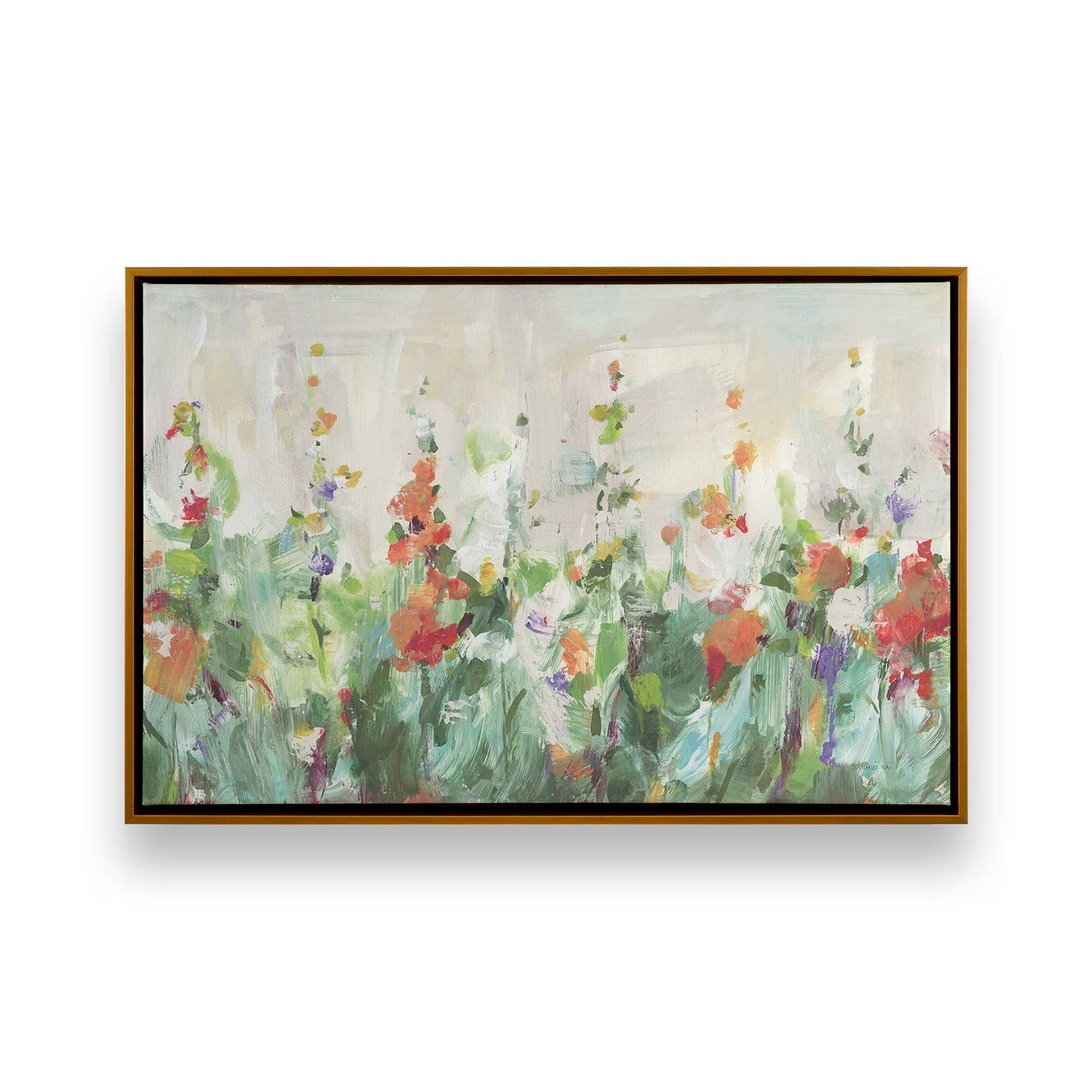 [Color:Polished Gold], Picture of art in a Polished Gold frame