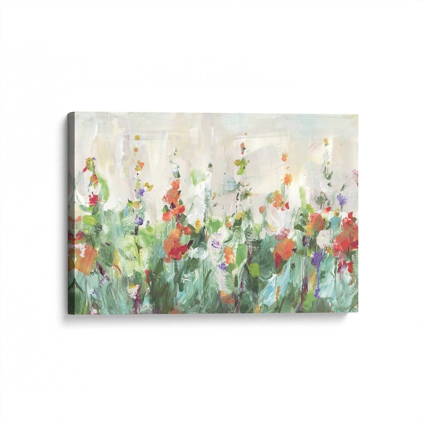 [Color:Stretched Canvas], Picture of art at an angle