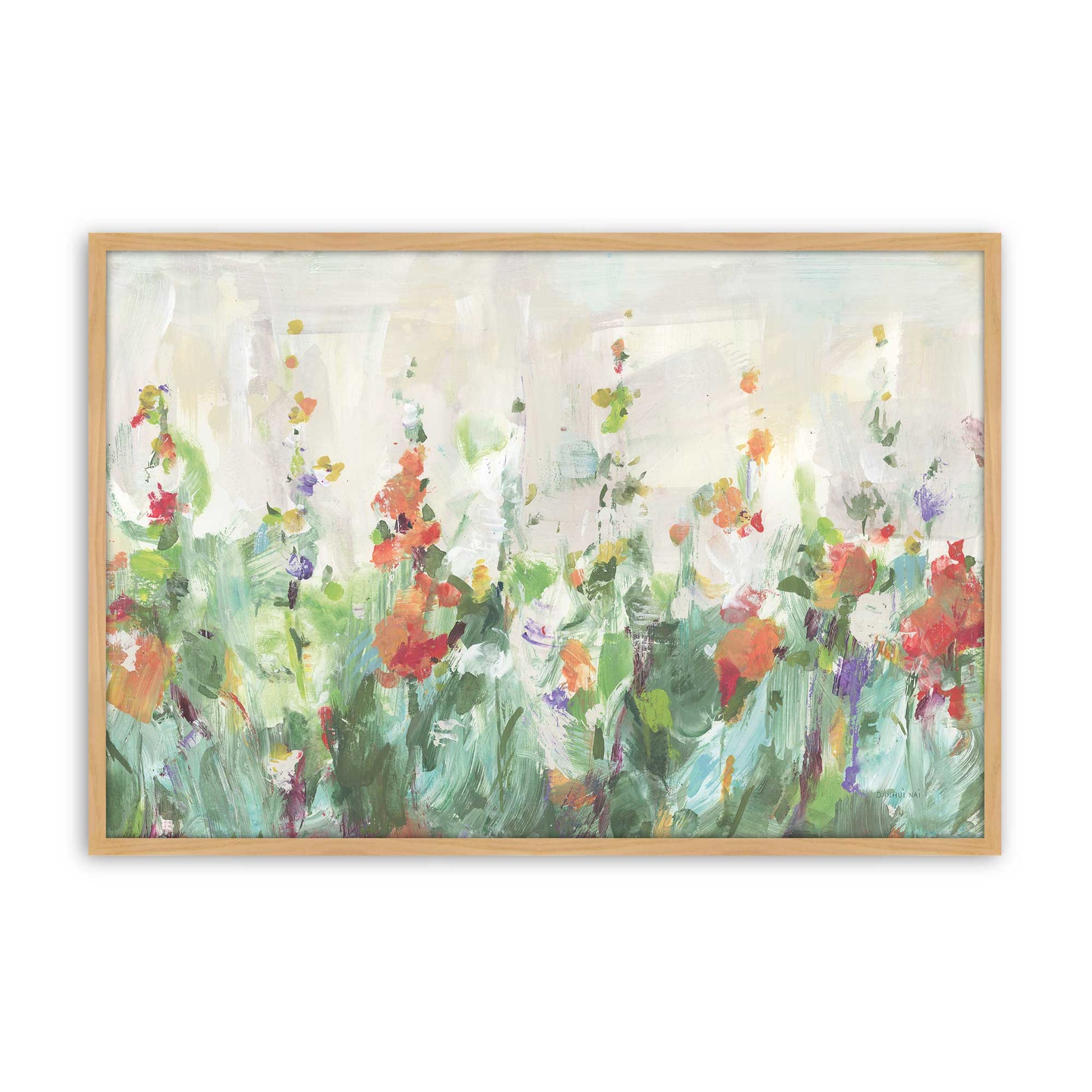[Color:American Maple], Picture of art in a American Maple frame