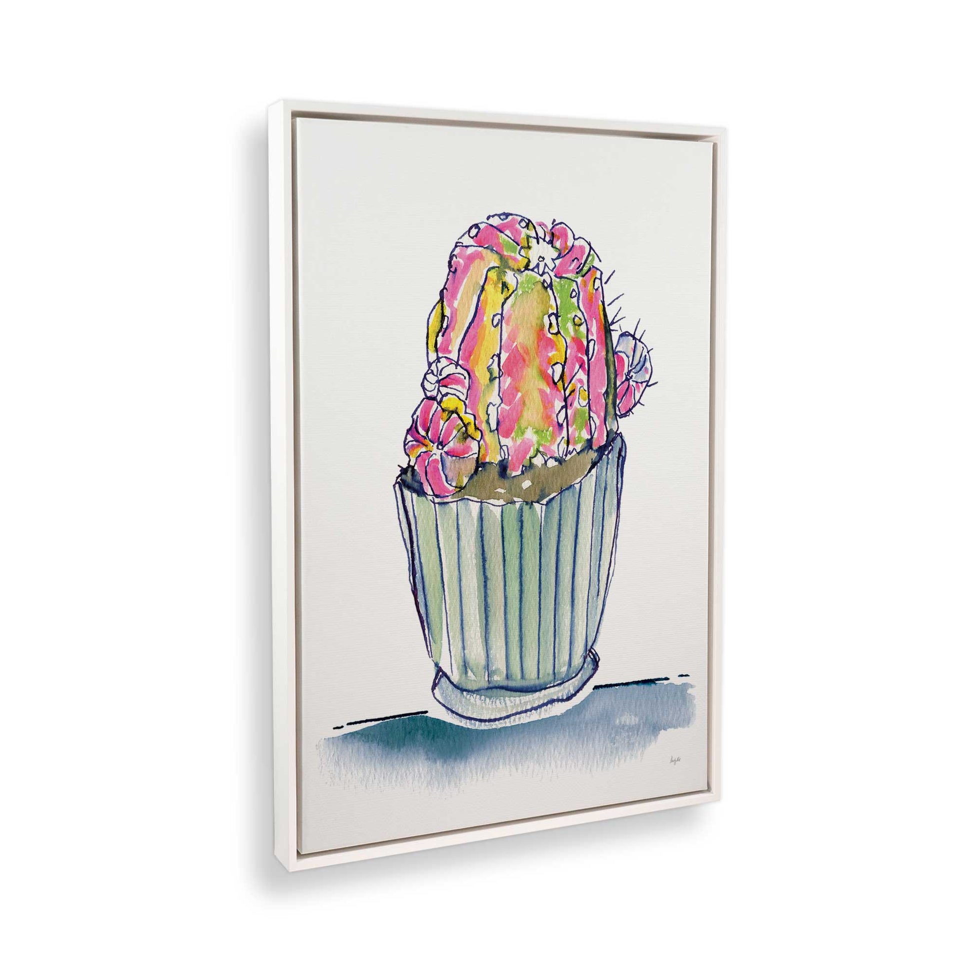 [Color:Opaque White], Picture of the corner of the art