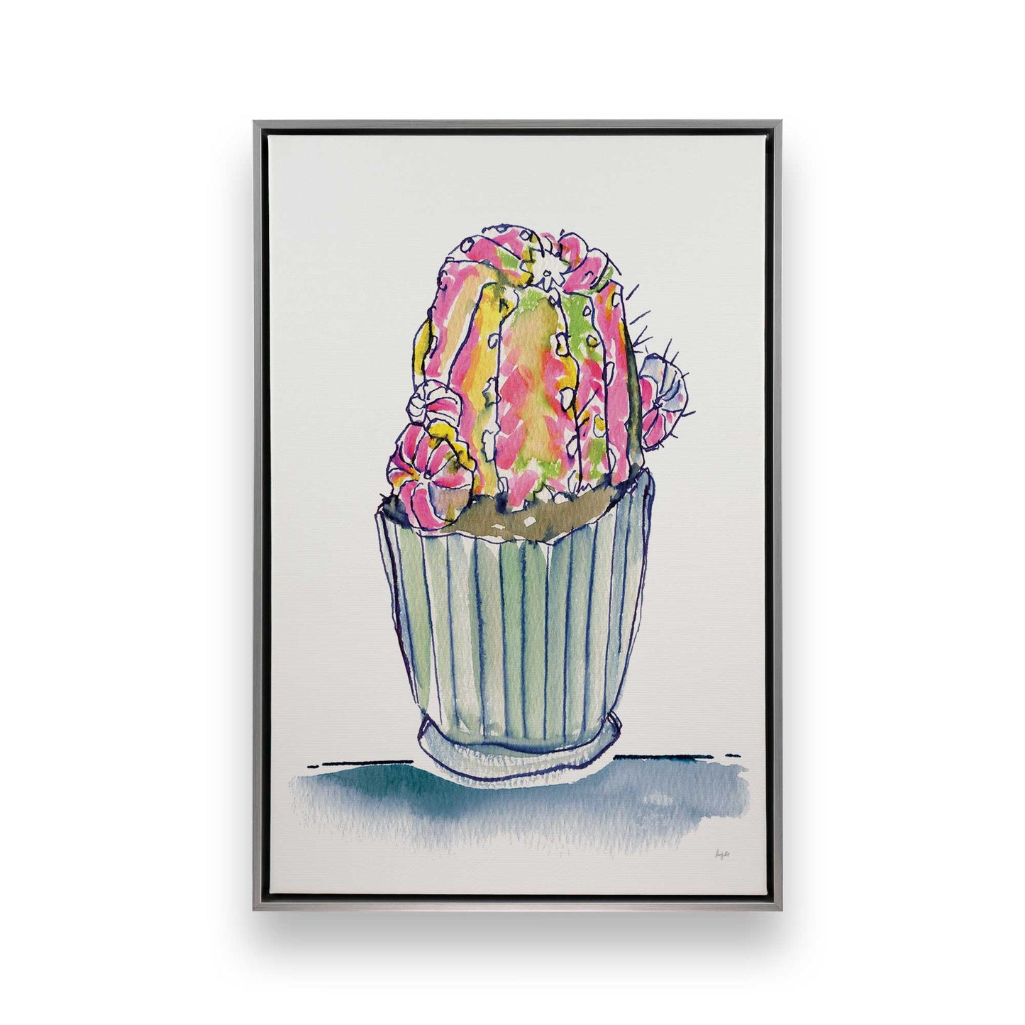 [Color:Polished Chrome], Picture of art in a Polished Chrome frame
