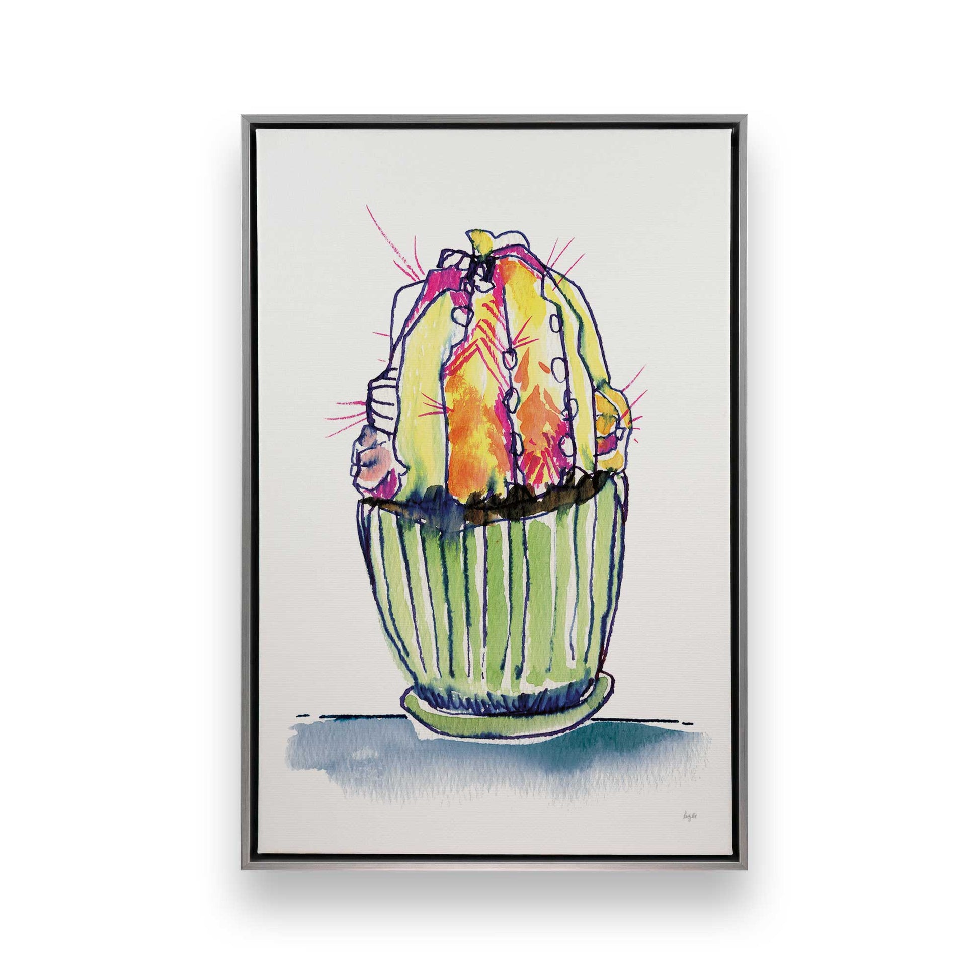 [Color:Polished Chrome], Picture of art in a Polished Chrome frame