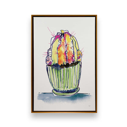 [Color:Polished Gold], Picture of art in a Polished Gold frame