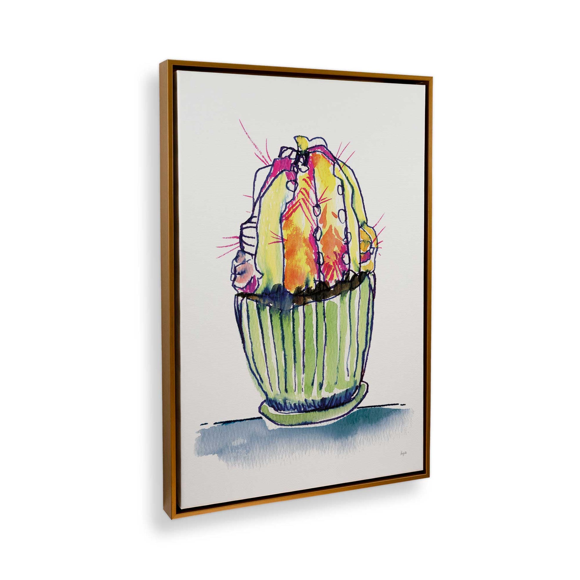 [Color:Polished Gold], Picture of the corner of the art