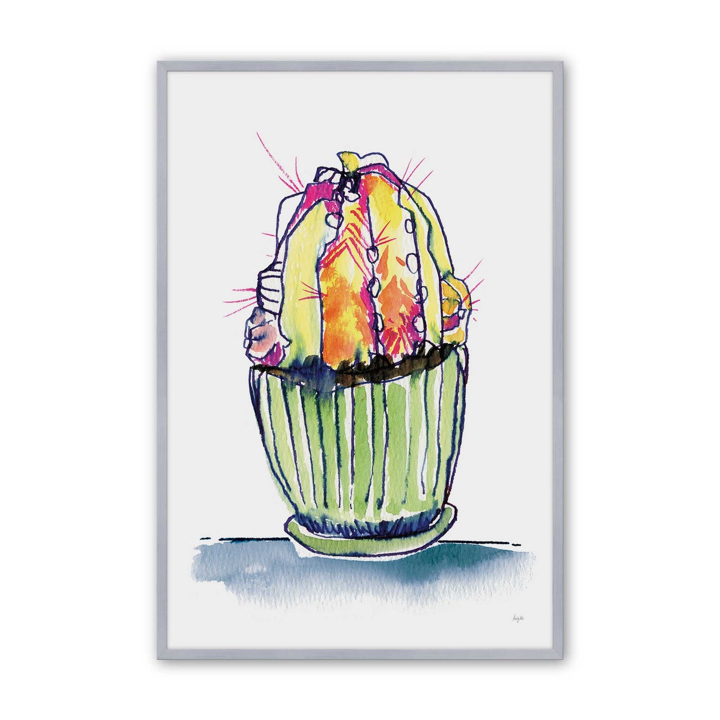 [Color:Polished Chrome], Picture of art in a Polished Chrome frame