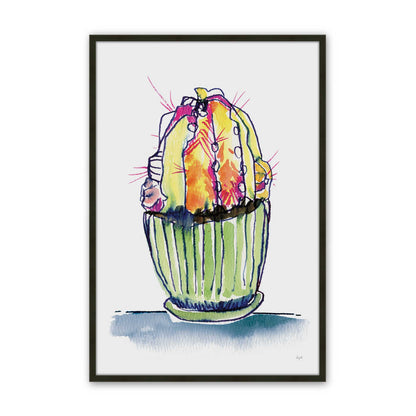 [Color:Satin Black], Picture of art in a Satin Black frame