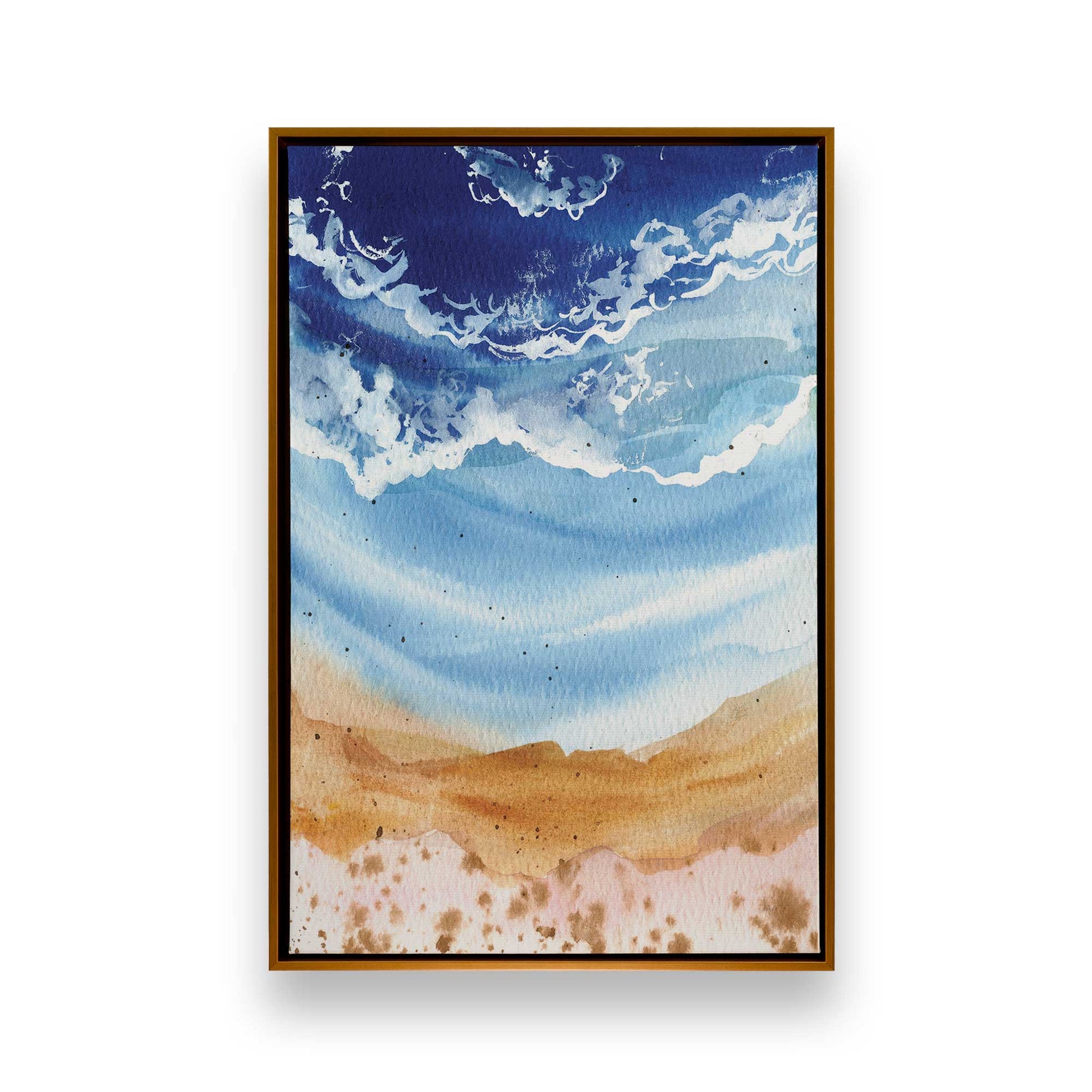 [Color:Polished Gold], Picture of art in a Polished Gold frame