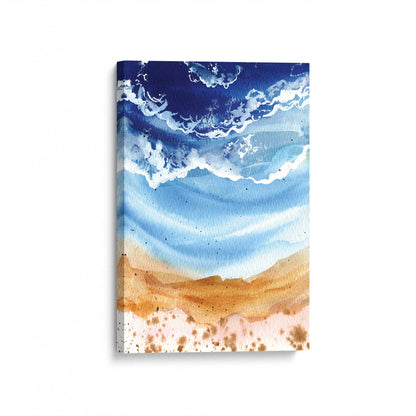 [Color:Stretched Canvas], Picture of art at an angle