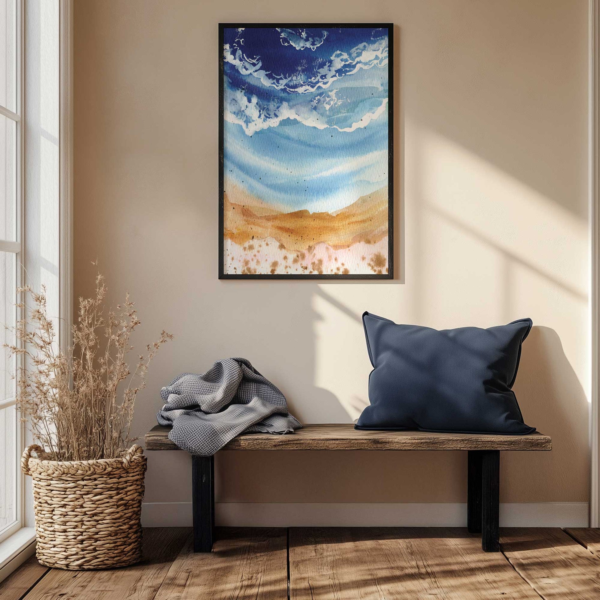 Picture of art in a room