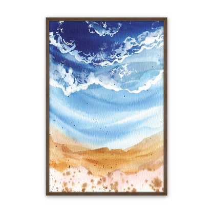 [Color:Walnut], Picture of art in a Walnut frame