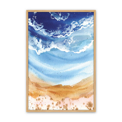 [Color:American Maple], Picture of art in a American Maple frame