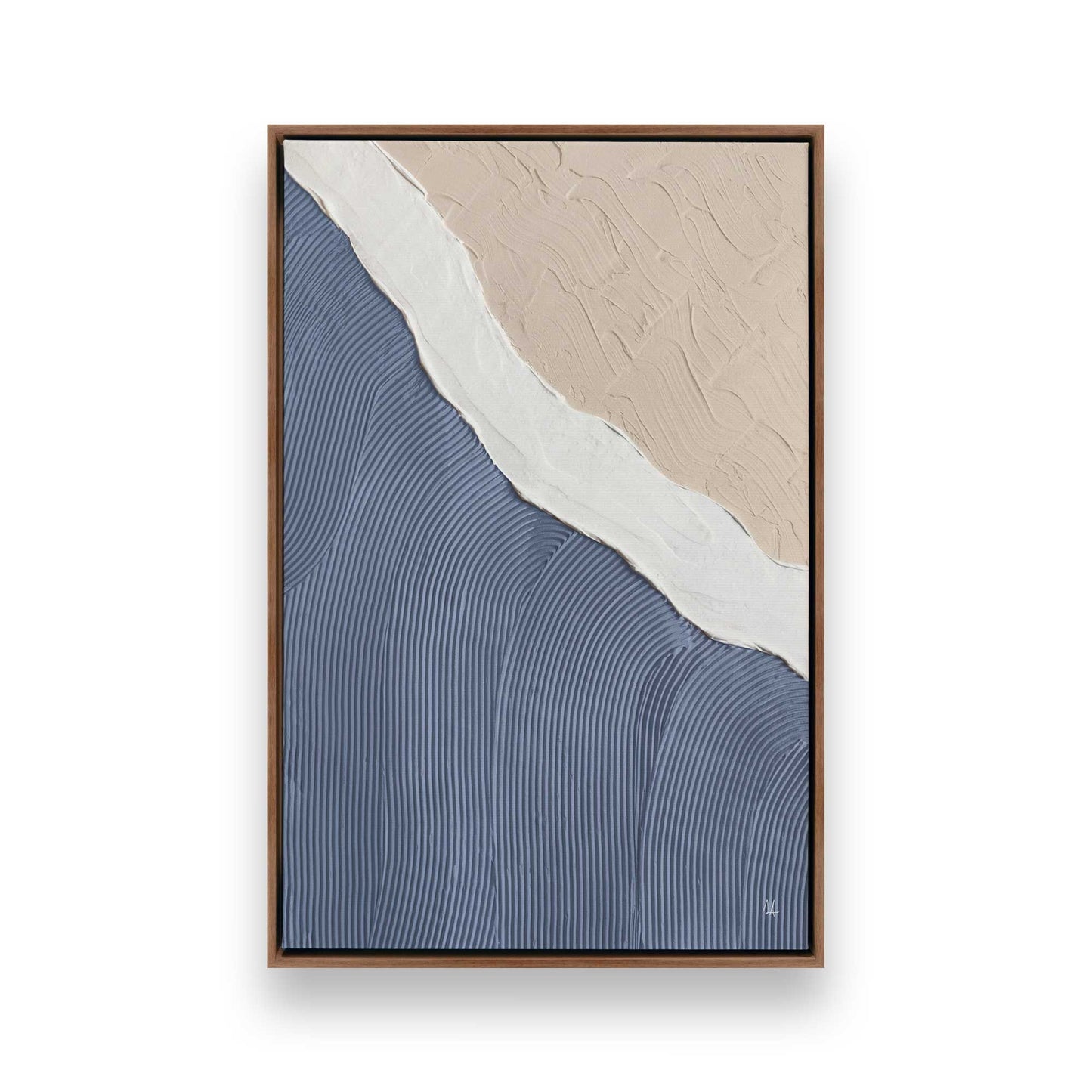 [Color:Walnut], Picture of art in a Walnut frame
