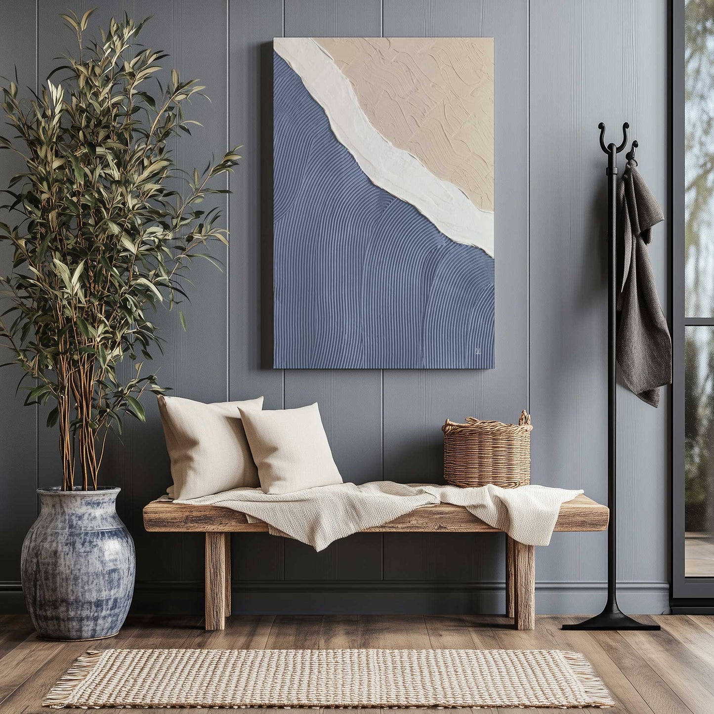 Picture of art in a room