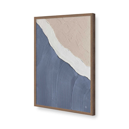 [Color:Walnut], Picture of art in a Walnut frame of the corner