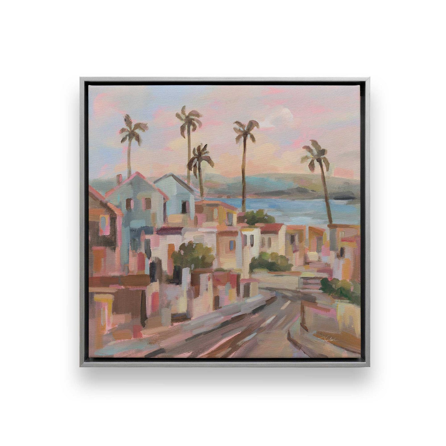 [Color:Polished Chrome], Picture of art in a Polished Chrome frame