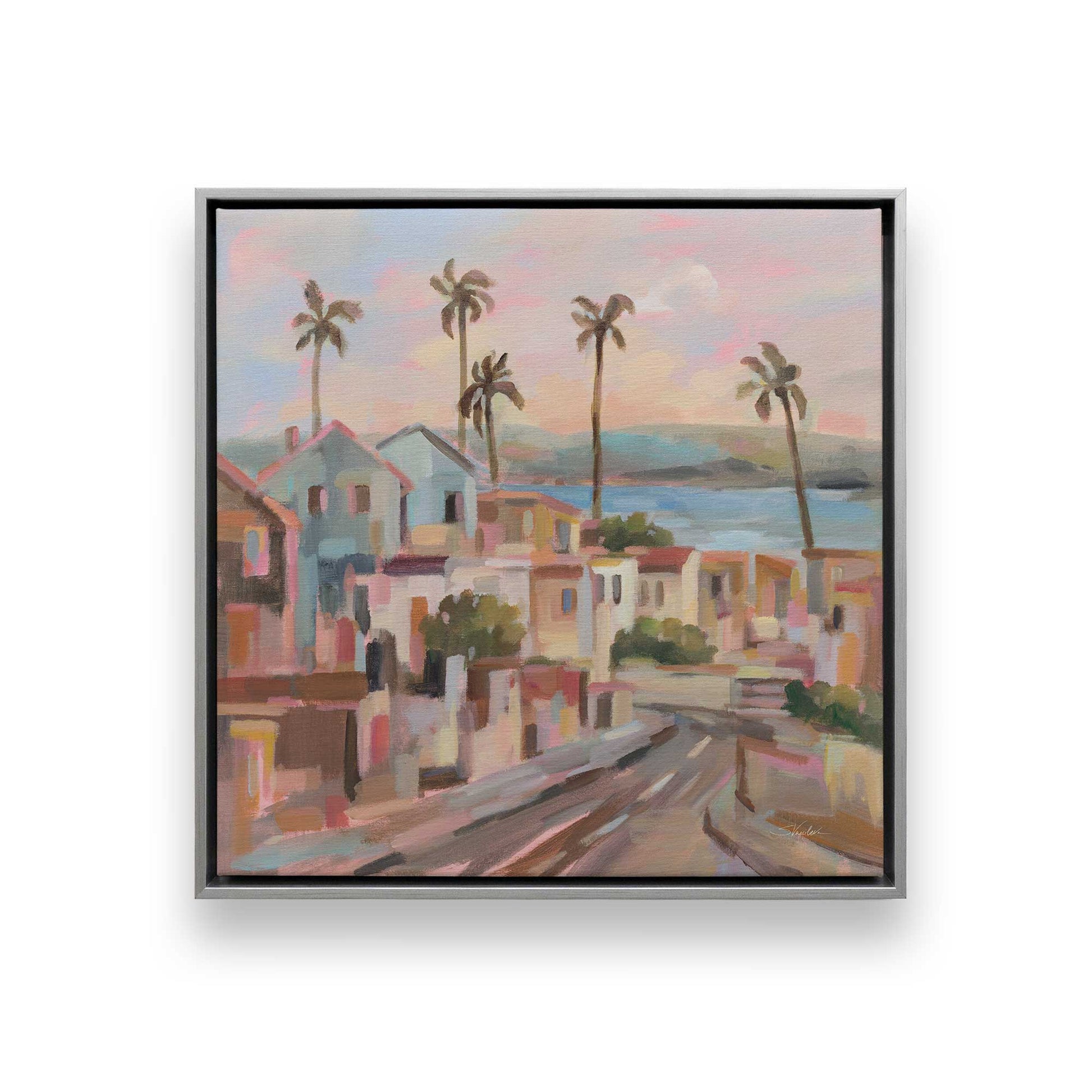 [Color:Polished Chrome], Picture of art in a Polished Chrome frame