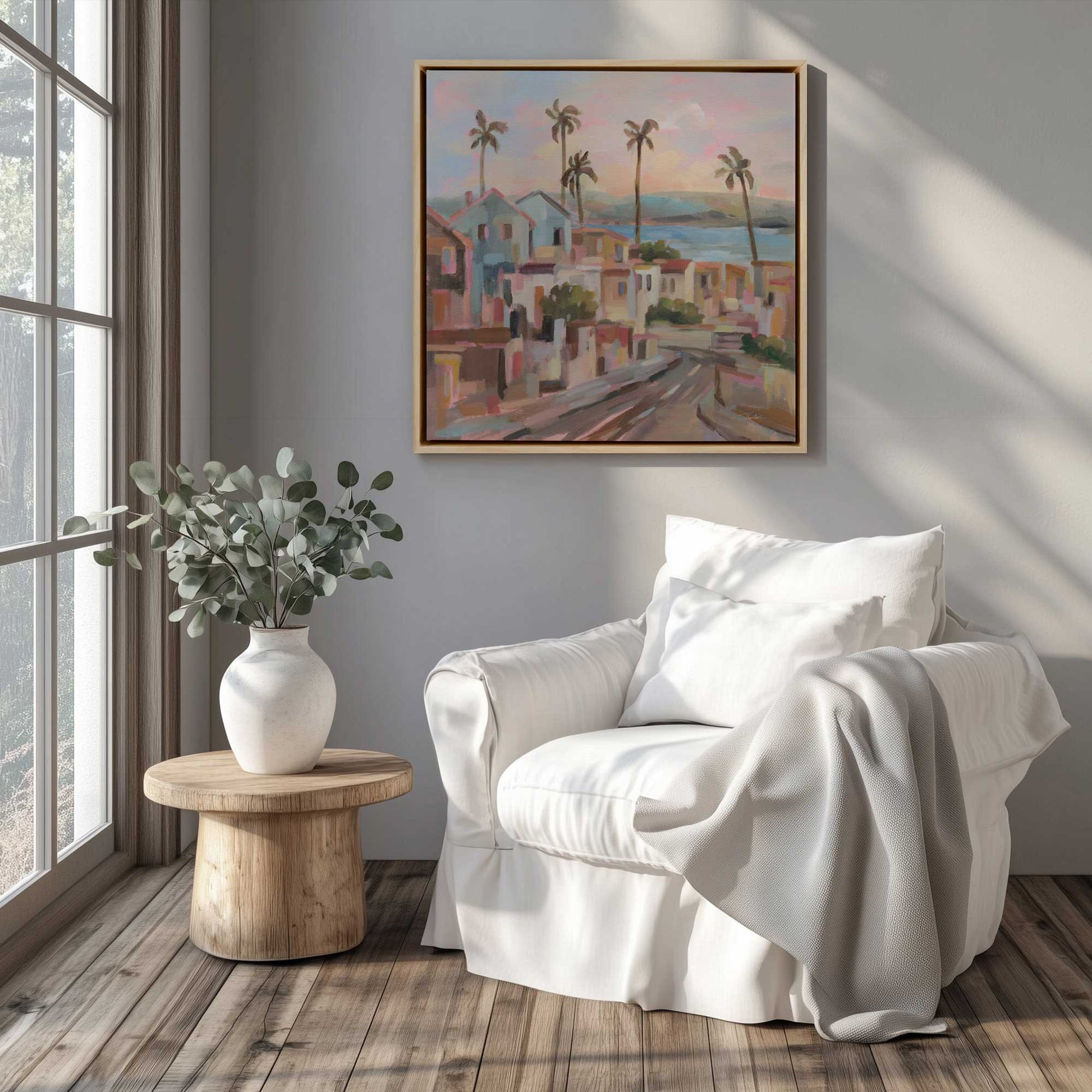 Picture of art in a room