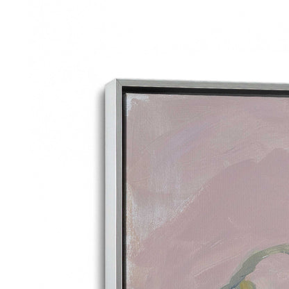 [Color:Polished Chrome], Picture of art in a Polished Chrome frame at an angle