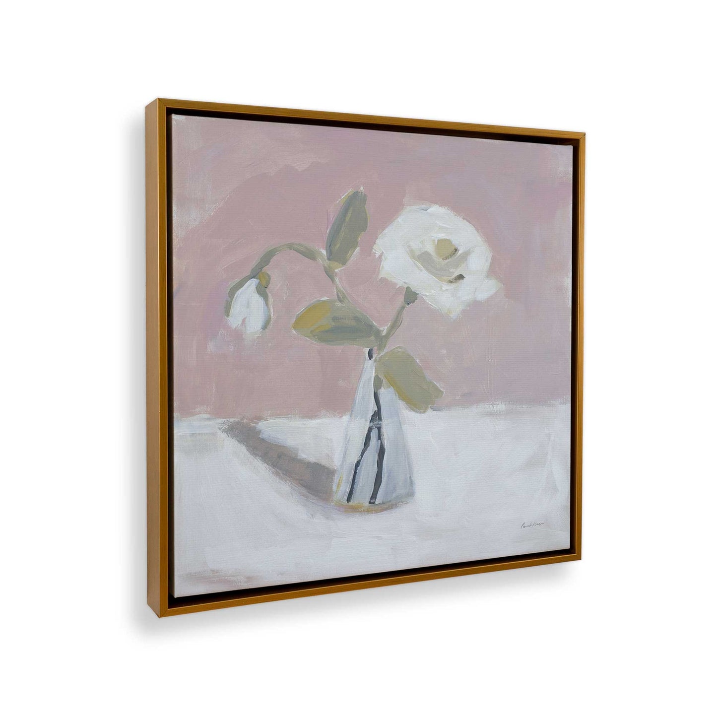 [Color:Polished Gold], Picture of the corner of the art