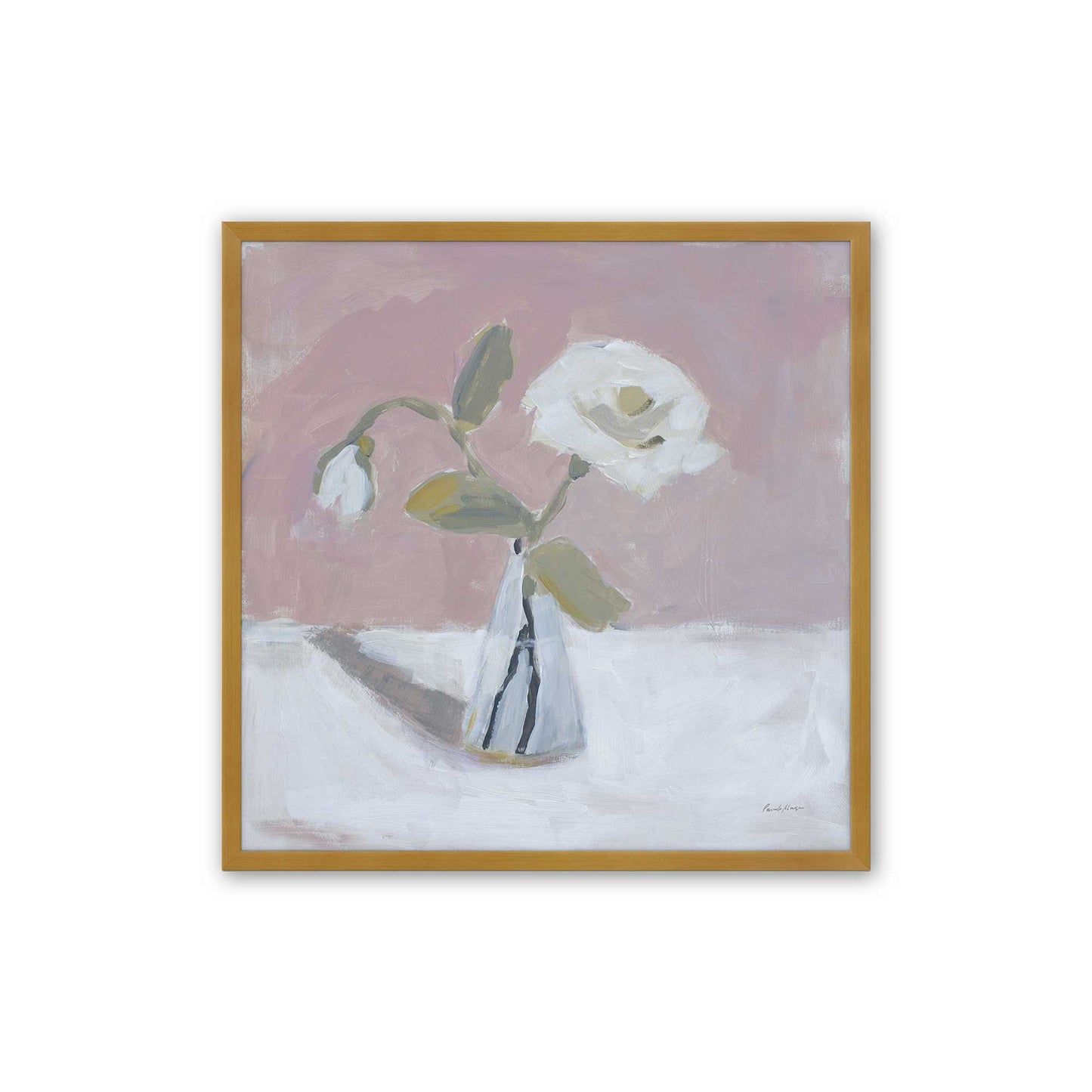 [Color:Polished Gold], Picture of art in a Polished Gold frame