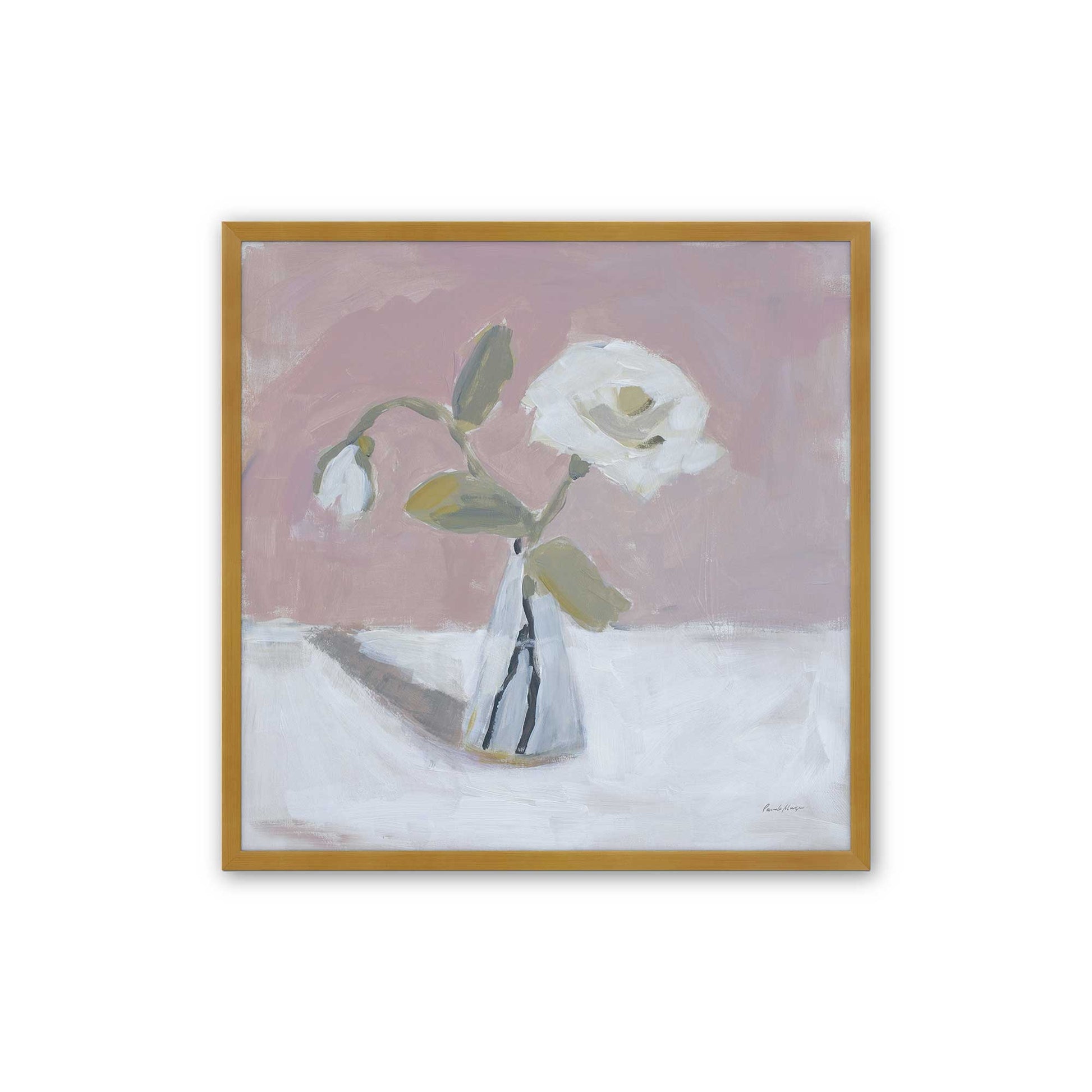 [Color:Polished Gold], Picture of art in a Polished Gold frame