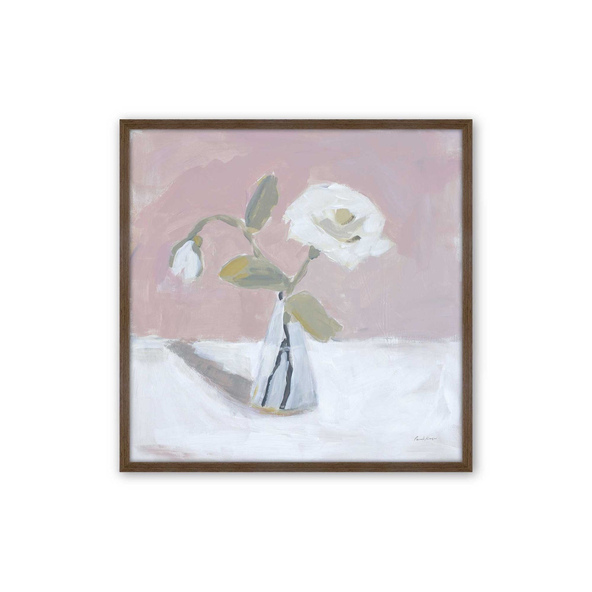 [Color:Walnut], Picture of art in a Walnut frame