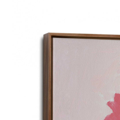 [Color:Walnut], Picture of art in a Walnut frame at an angle