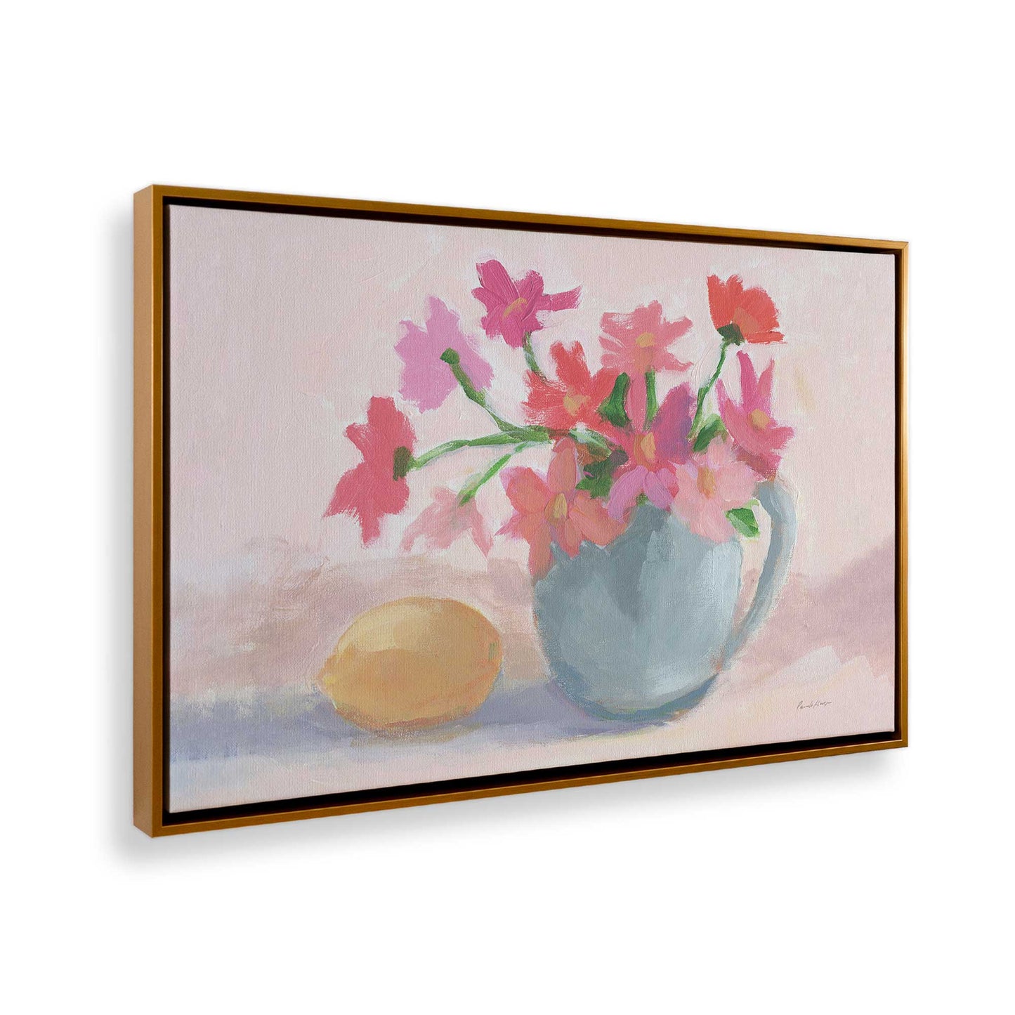 [Color:Polished Gold], Picture of the corner of the art
