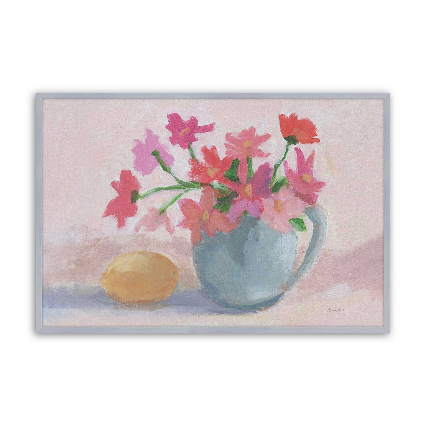 [Color:Polished Chrome], Picture of art in a Polished Chrome frame