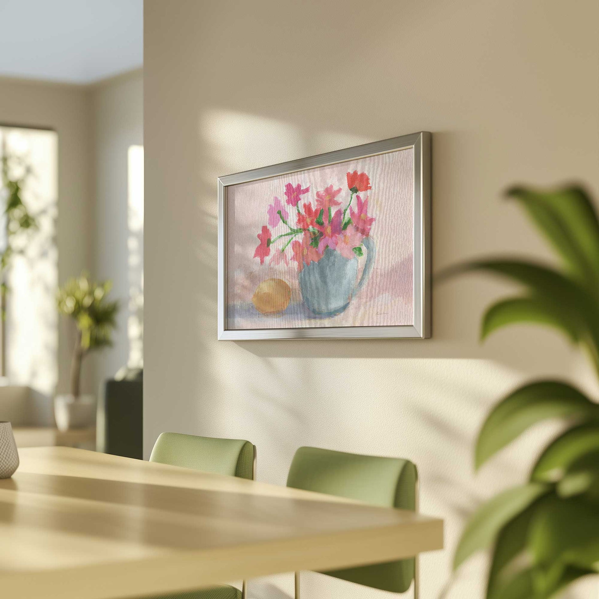 Picture of art in a room