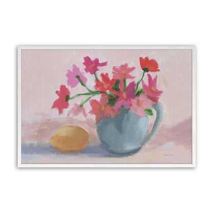 [Color:Opaque White], Picture of art in a Opaque White frame