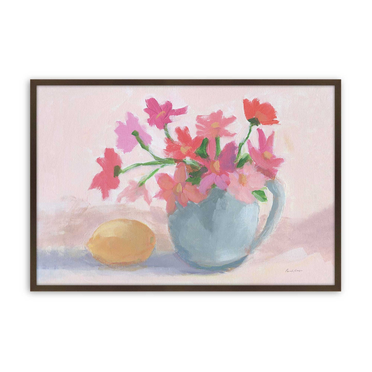 [Color:Belvinder Brown], Picture of art in a Belvinder Brown frame