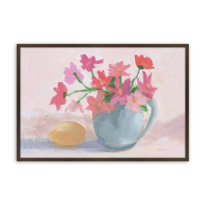 [Color:Brown], Picture of art in a Brown frame