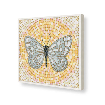 [Color:Opaque White], Picture of art in a Opaque White frame of the corner