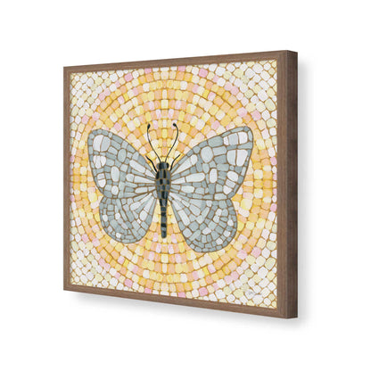 [Color:Walnut], Picture of art in a Walnut frame of the corner