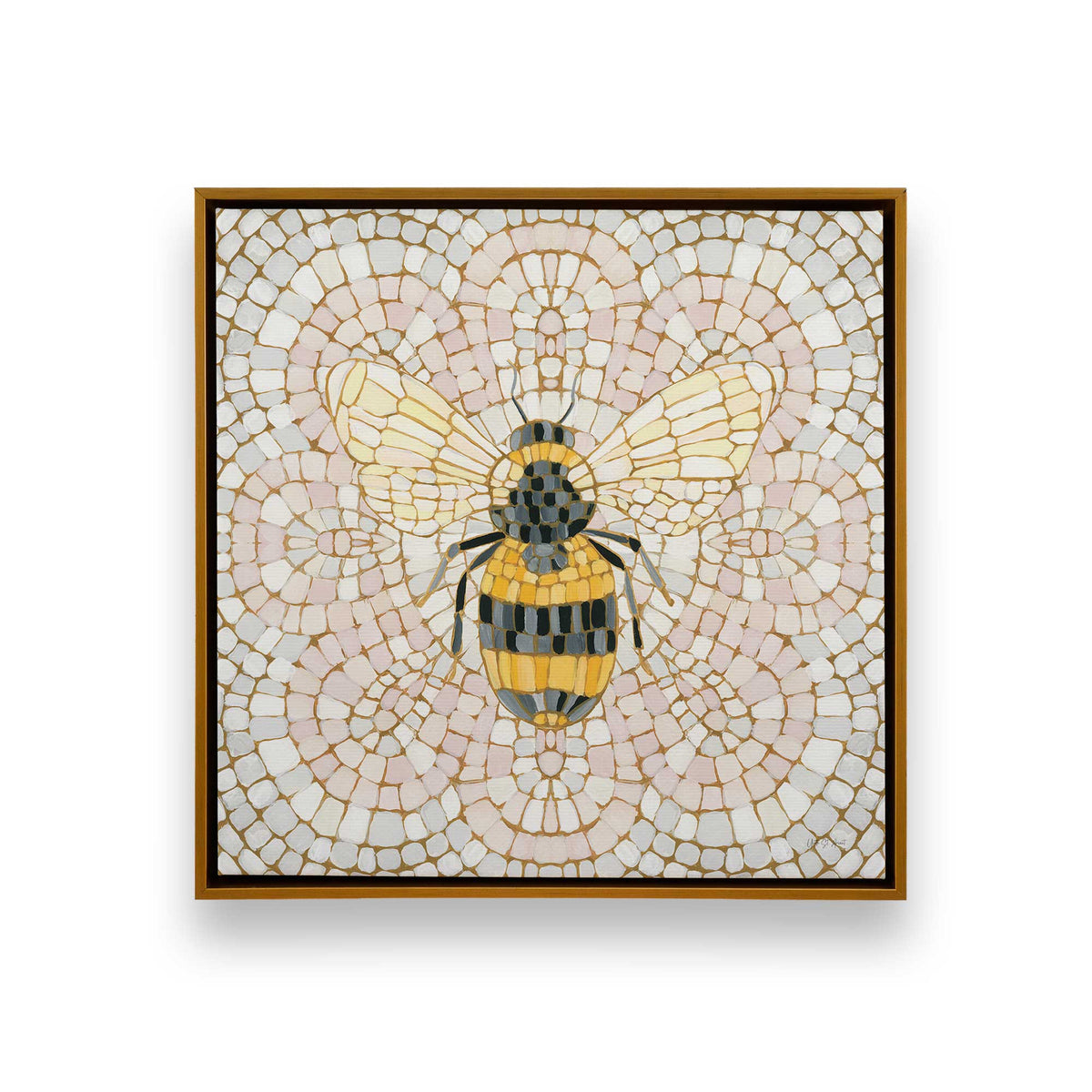 [Color:Polished Gold], Picture of art in a Polished Gold frame