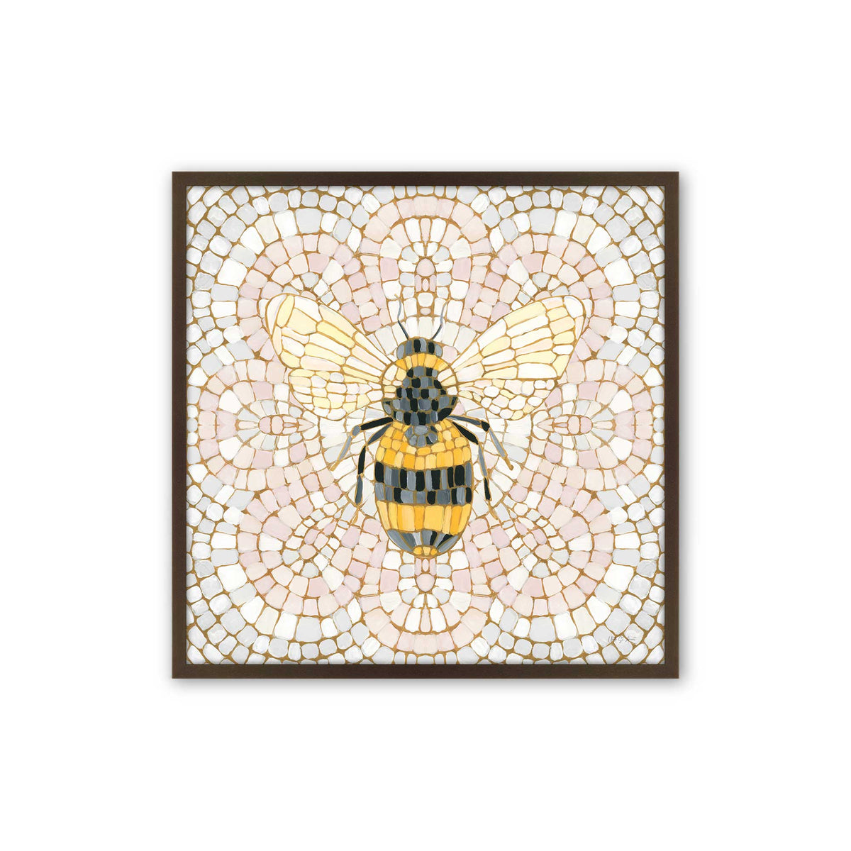 [Color:Belvinder Brown], Picture of art in a Belvinder Brown frame