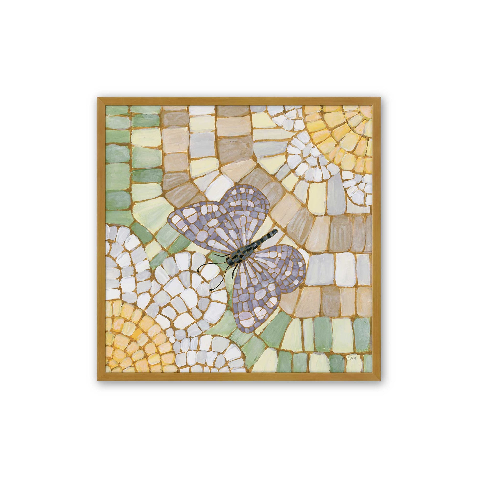 [Color:Polished Gold], Picture of art in a Polished Gold frame