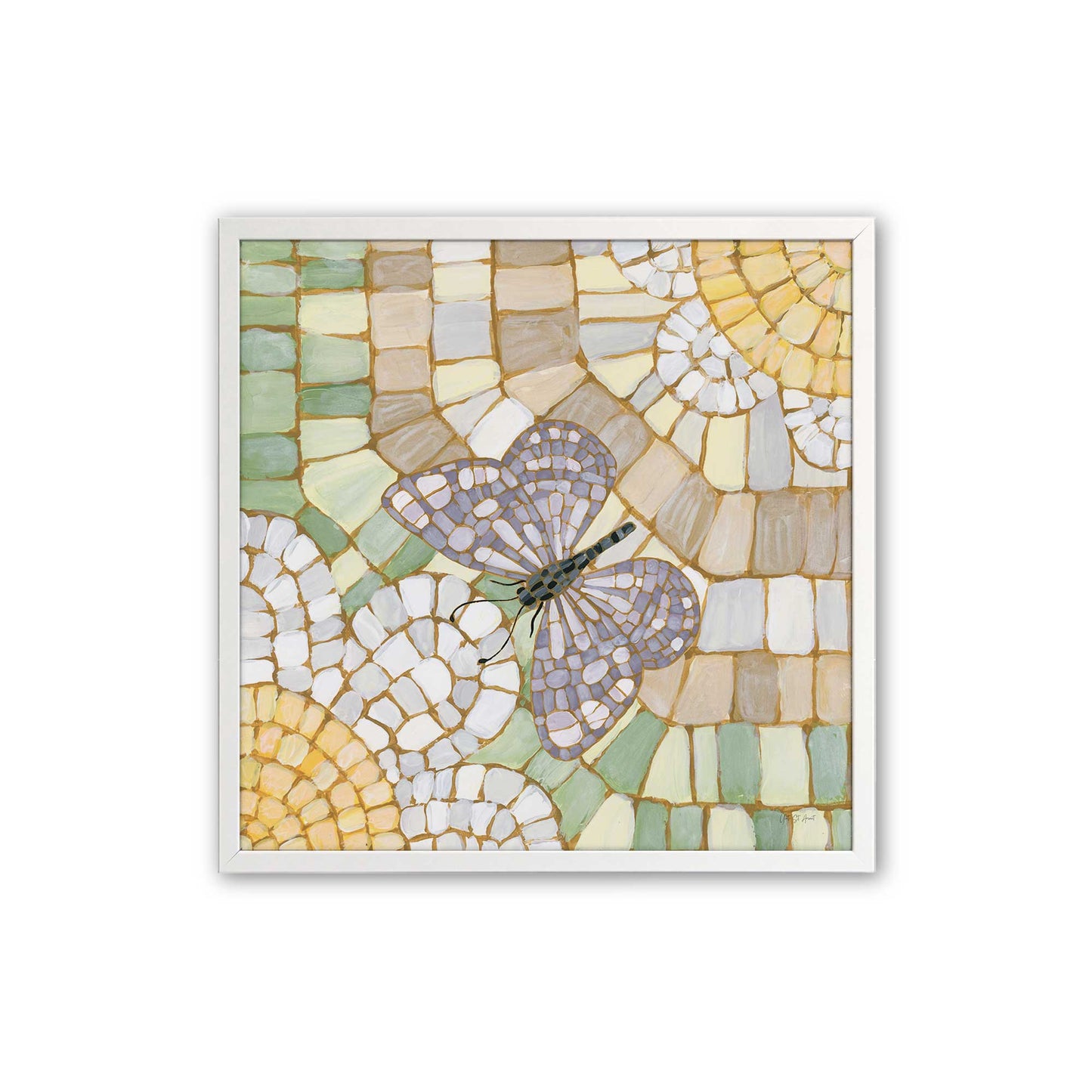 [Color:Opaque White], Picture of art in a Opaque White frame