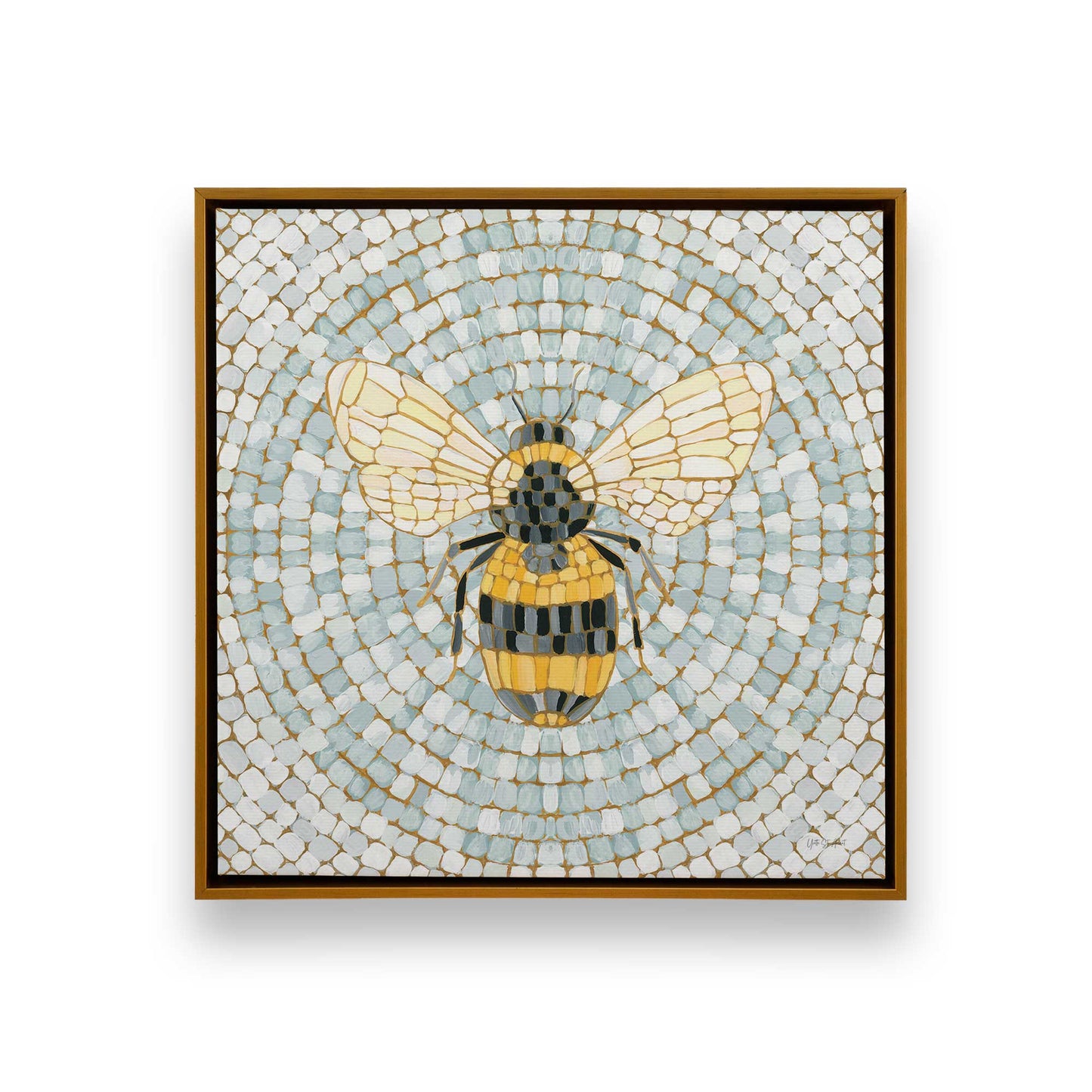 [Color:Polished Gold], Picture of art in a Polished Gold frame