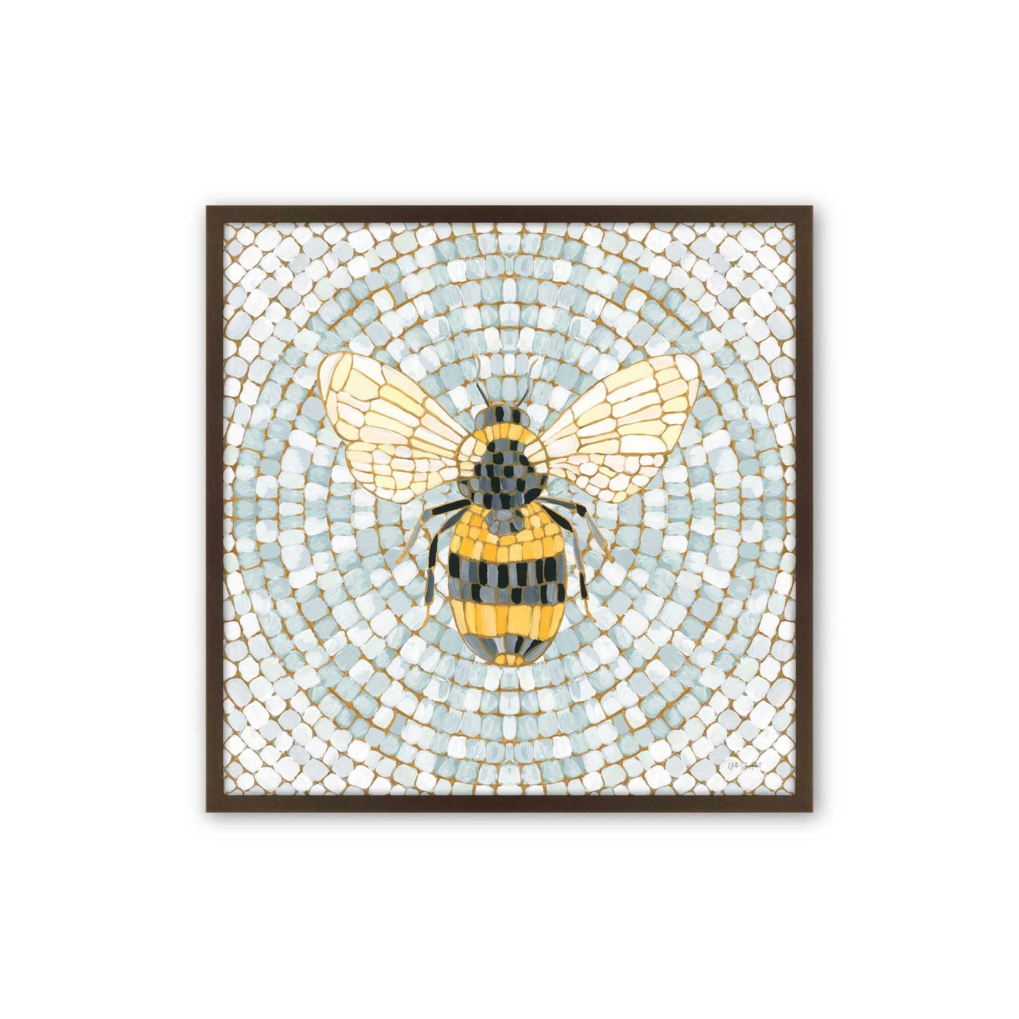 [Color:Belvinder Brown], Picture of art in a Belvinder Brown frame