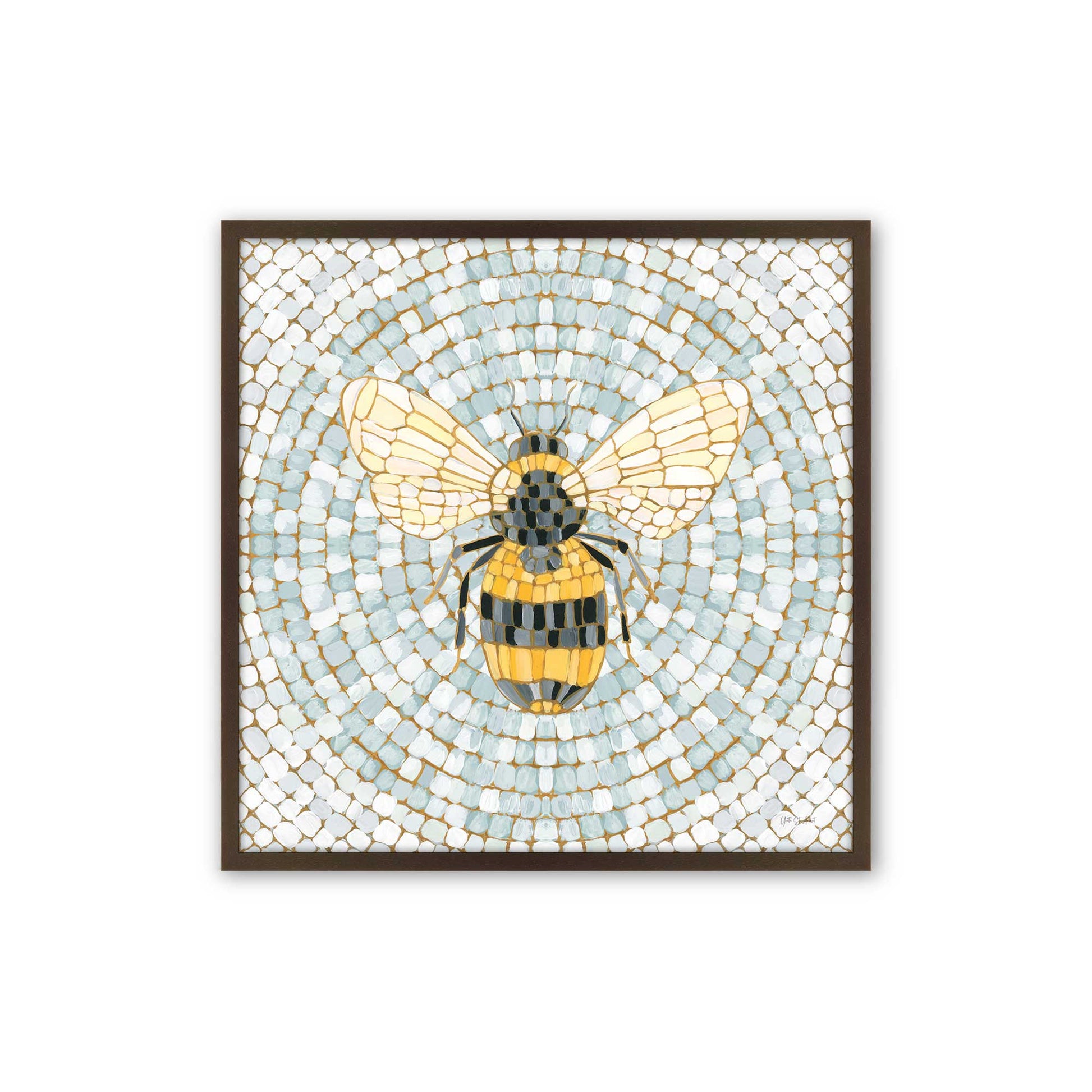 [Color:Belvinder Brown], Picture of art in a Belvinder Brown frame