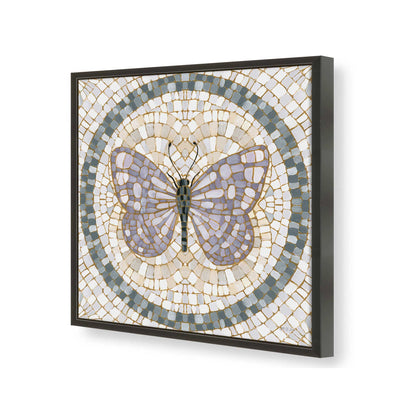 [Color:Satin Black], Picture of art in a Satin Black frame of the corner
