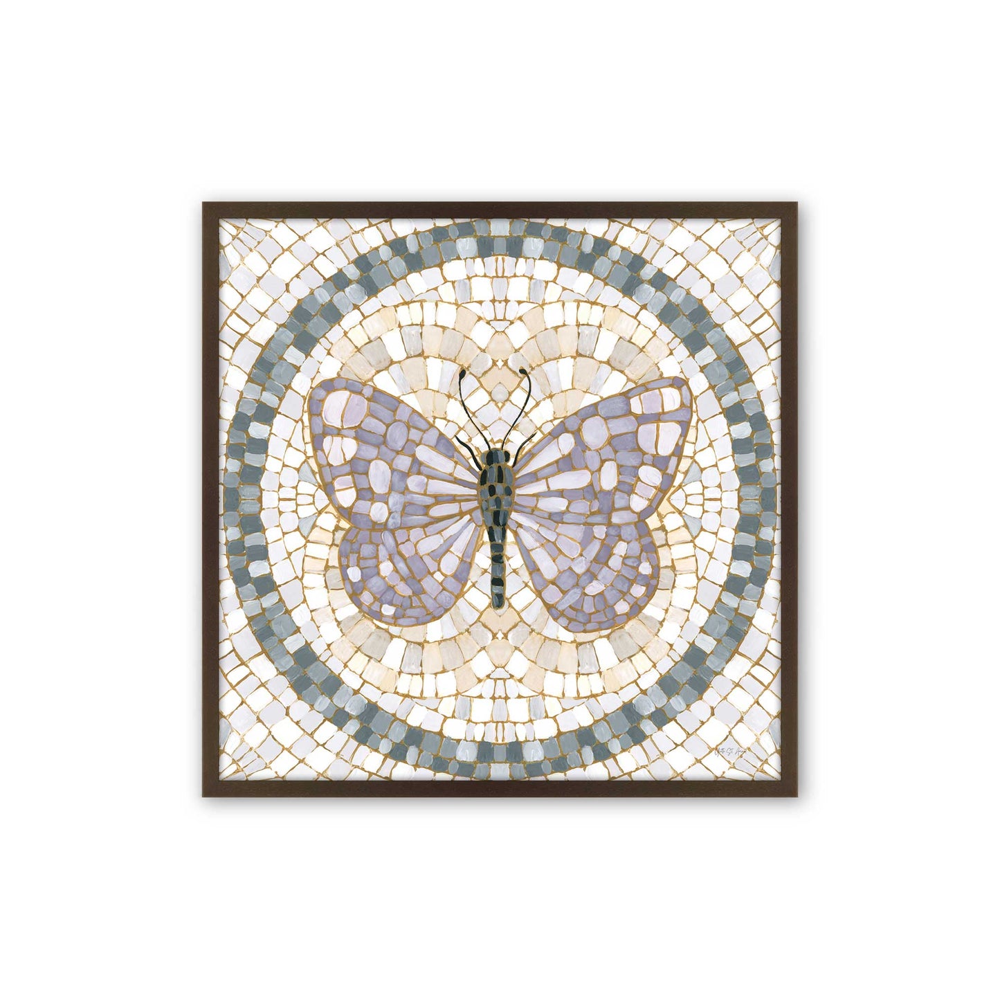 [Color:Belvinder Brown], Picture of art in a Belvinder Brown frame