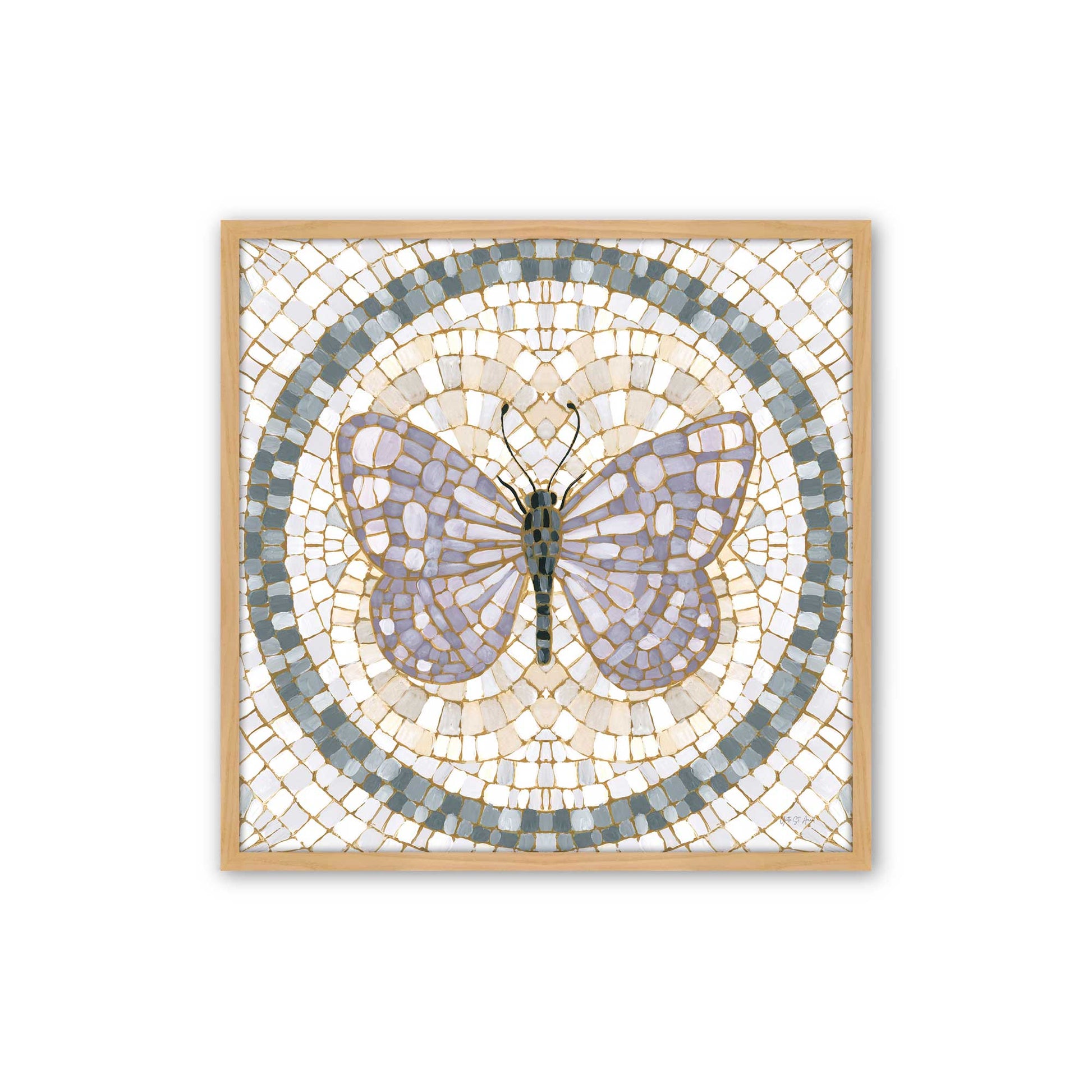 [Color:American Maple], Picture of art in a American Maple frame