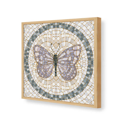 [Color:American Maple], Picture of art in a American Maple frame of the corner